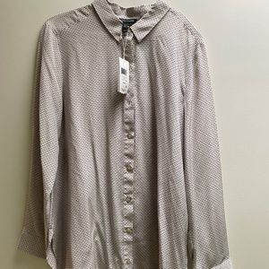 New- silk Eileen, fisher blouse